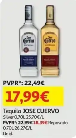 Auchan Tequila Jose Cuervo promoção