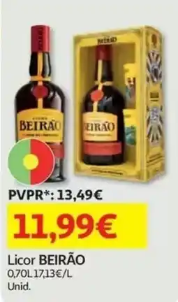 Auchan Licor BEIRÃO promoção