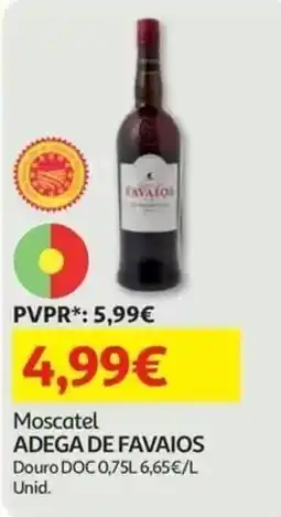 Auchan MoscateL adega de favaios promoção