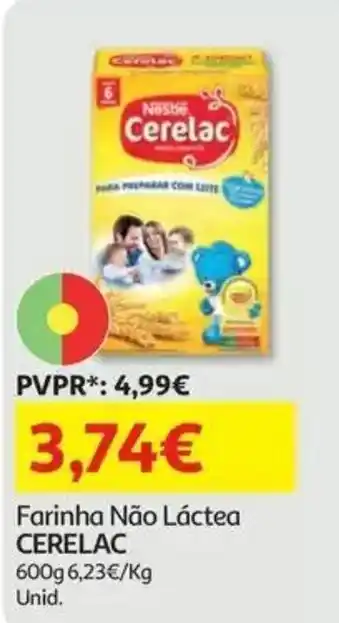Auchan Farinha Não Láctea CERELAC promoção
