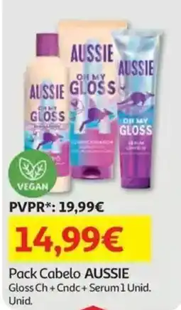 Auchan Pack Cabelo aussie promoção