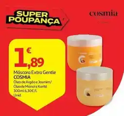 Auchan Máscara extra gentle cosmia promoção