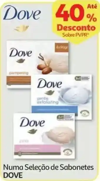Auchan Dove numa seleção de sabonetes promoção