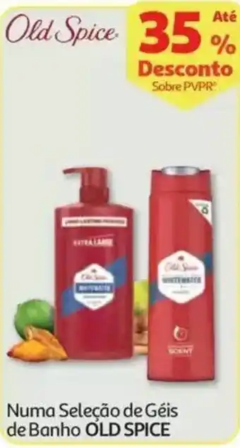 Auchan Numa Seleção de Géis de Banho OLD SPICE promoção