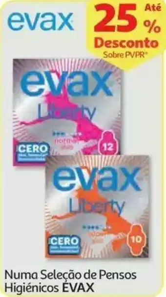 Auchan Pensos Higiênicos Evax promoção