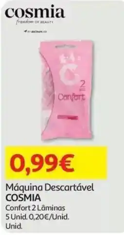 Auchan Máquina Descartável Cosmia promoção