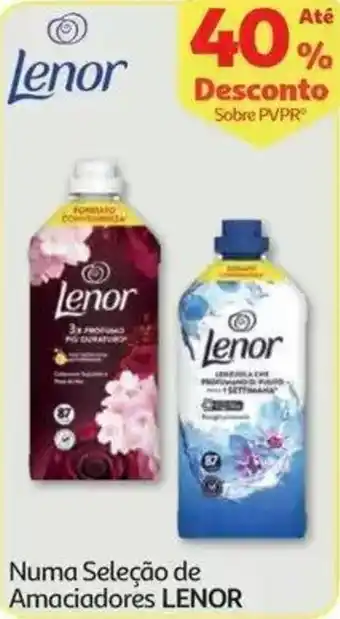 Auchan Amaciadores lenor promoção