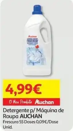 Auchan Detergente p/ Máquina de Roupa AUCHAN promoção