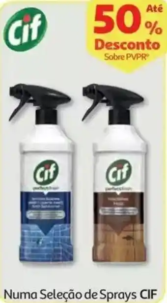 Auchan Numa Seleção de Sprays Cif promoção