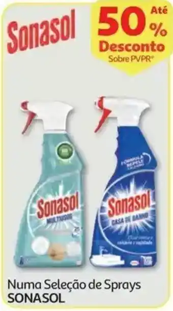 Auchan sonasol numa seleção de sprays promoção