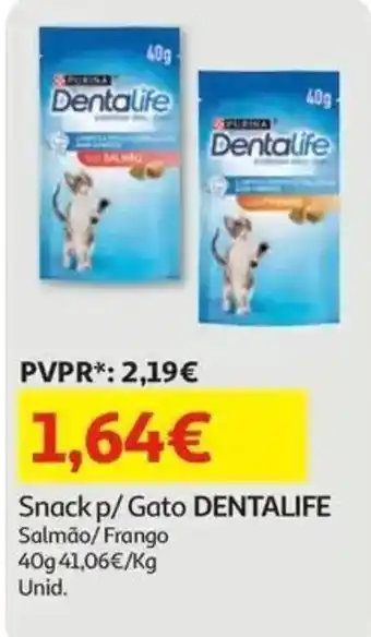Auchan Snack p/ Gato DENTALIFE promoção