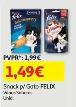 Auchan Snack p/ Gato FELIX promoção