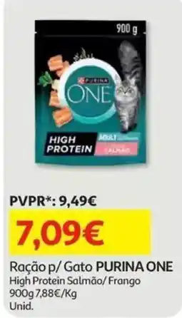 Auchan Ração p/ Gato PURINA ONE promoção