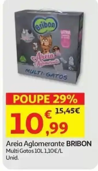 Auchan Areia Aglomerante BRIBON promoção