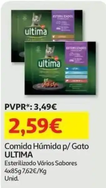 Auchan comida húmida p/ gato ultima promoção