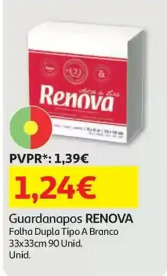 Auchan guardanapos renova promoção