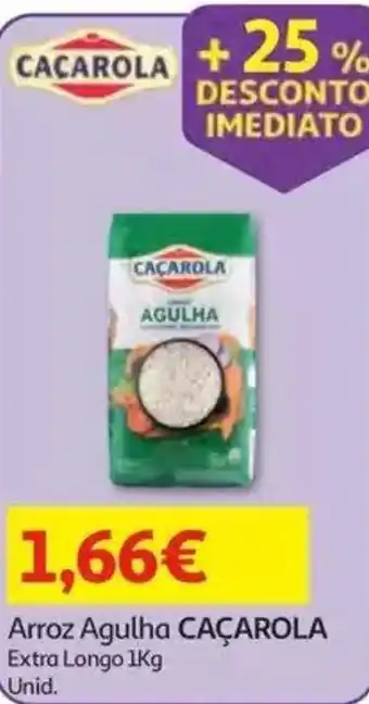 Auchan arroz agulha caçarola promoção