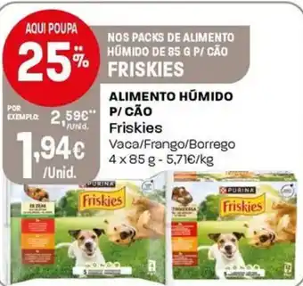 Intermarché Alimento humido p/cão friskies promoção