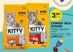 Pingo Doce Kitty Comida seca p/gato promoção