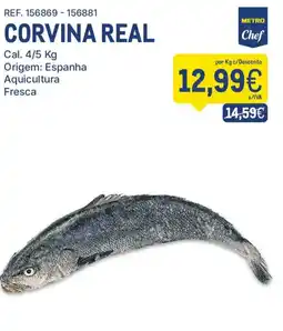 Makro Corvina real promoção