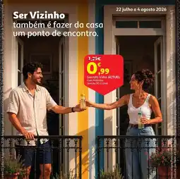 Auchan Garrafa Vidro ACTUEL promoção