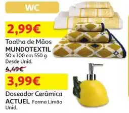 Auchan Toalha de mãos mundotextil promoção