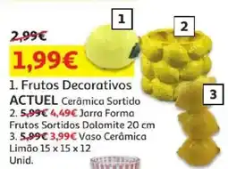 Auchan Frutos Decorativos ACTUEL promoção