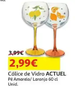Auchan Cálice de Vidro ACTUEL promoção