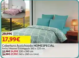 Auchan Cobertura Acolchoada homespecial promoção