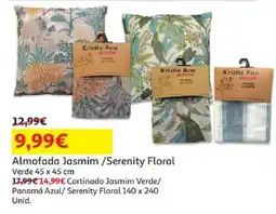 Auchan Almofada jasmim / serenity floral promoção