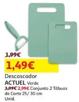 Auchan Descascador actual verde promoção