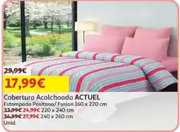 Auchan Cobertura Acolchoada ACTUEL promoção