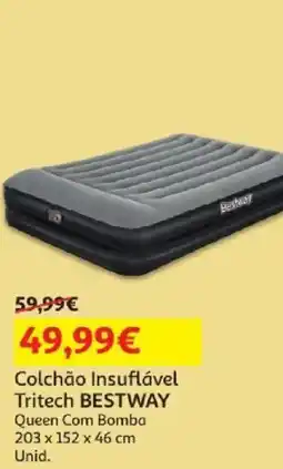 Auchan colchão insuflável tritech bestway promoção