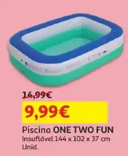 Auchan Piscina one two fun promoção