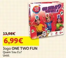 Auchan Jogo one two fun quem sou eu? promoção