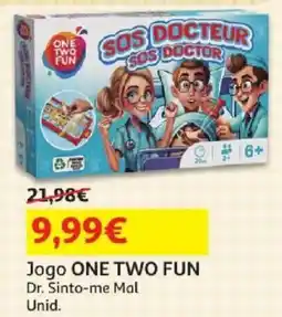 Auchan Jogo one two fun dr. sinto-me mal promoção