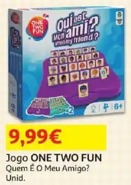 Auchan Jogo one two fun quem é o meu amigo? promoção