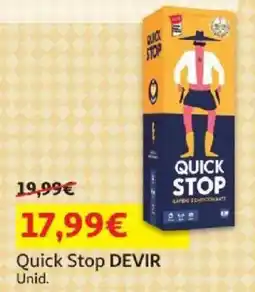 Auchan Quick Stop DEVIR promoção