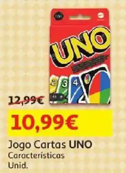 Auchan Jogo Cartas UNO promoção
