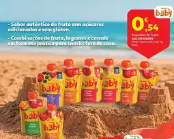 Auchan Saquetas de fruta auchan baby promoção
