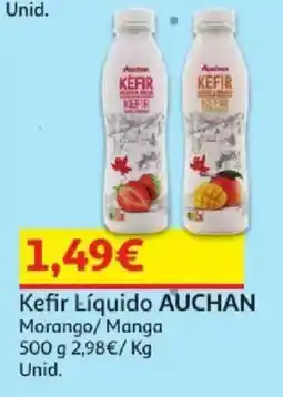 Auchan Kefir Líquido Auchan promoção