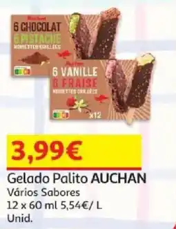 Auchan Gelado Palito Auchan promoção