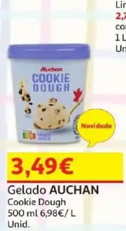 Auchan Gelado auchan cookie dough promoção