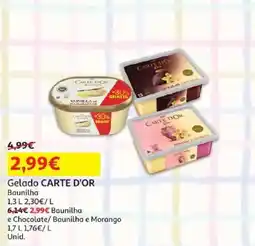 Auchan Gelado CARTE D'OR Baunilha promoção