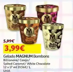 Auchan Gelado MAGNUM Bombons promoção