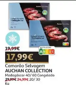 Auchan Camarão selvagem auchan collection promoção