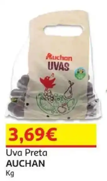 Auchan Uva Preta Auchan promoção