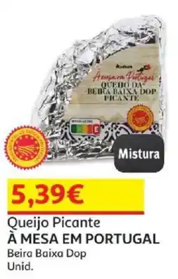 Auchan Queijo Picante À Mesa Em Portugal promoção