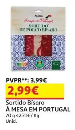 Auchan Sortido Bísaro promoção