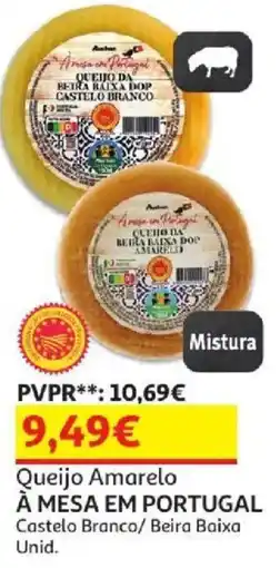 Auchan Queijo Amarelo promoção